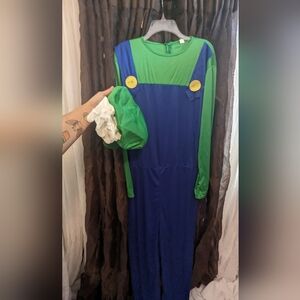 Adult Luigi xlarge costume